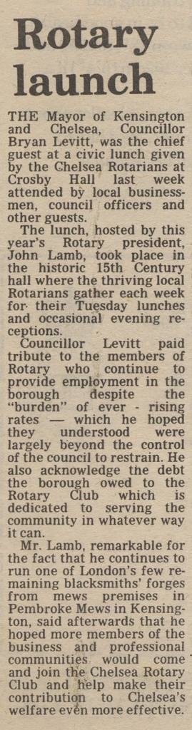 19830304 MAYOR BRYAN LEVITT ROTARIANS JOHN LAMB BLACKSMITH CN.jpg